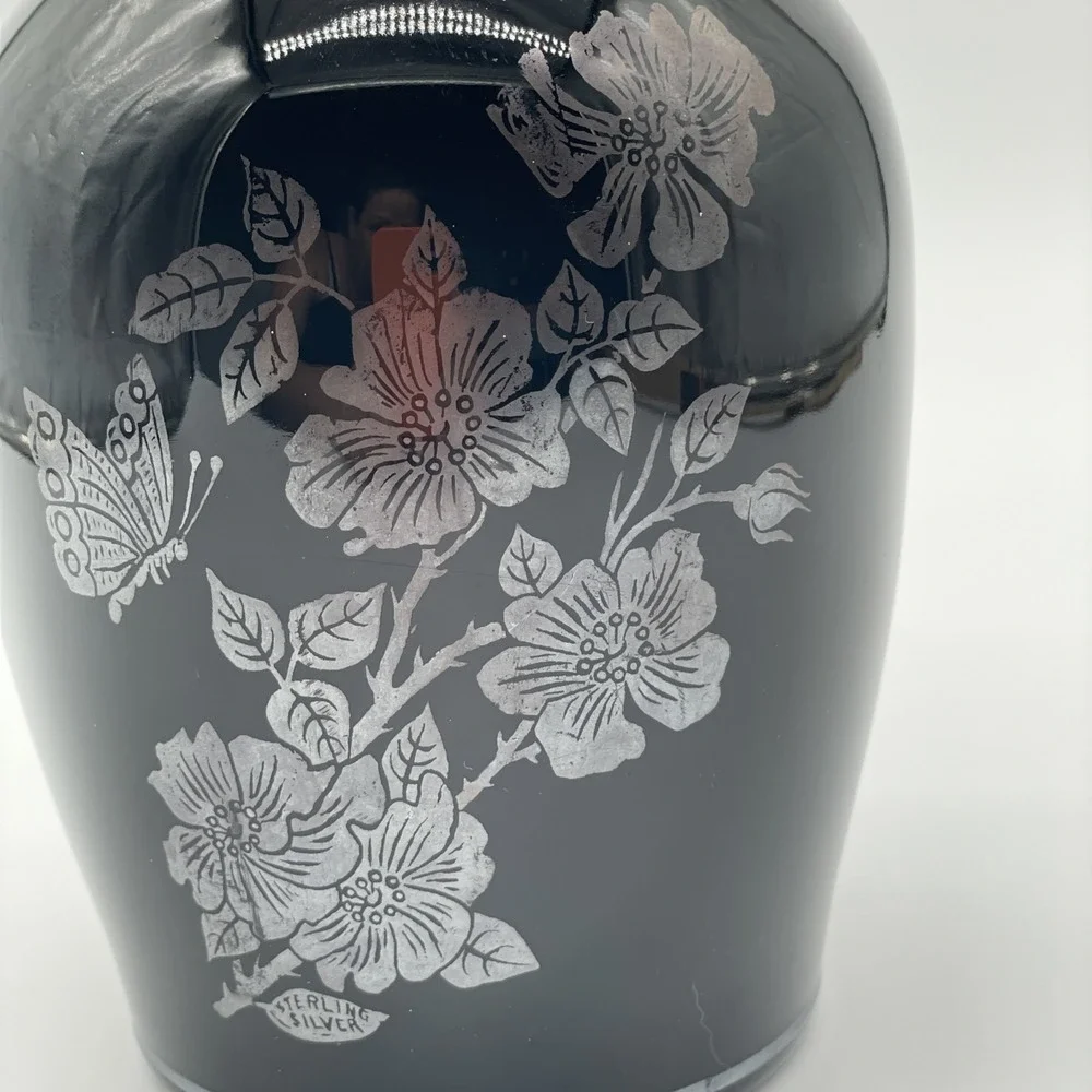 Vintage Black Amethyst Glass 9